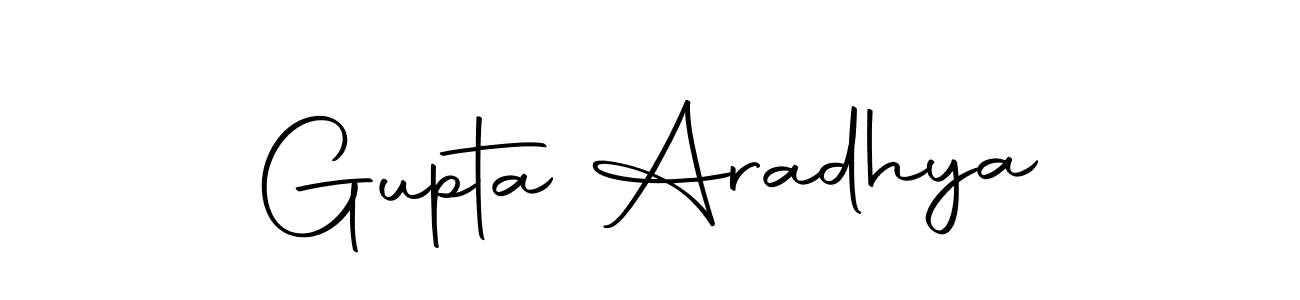 This is the best signature style for the Gupta Aradhya name. Also you like these signature font (Autography-DOLnW). Mix name signature. Gupta Aradhya signature style 10 images and pictures png