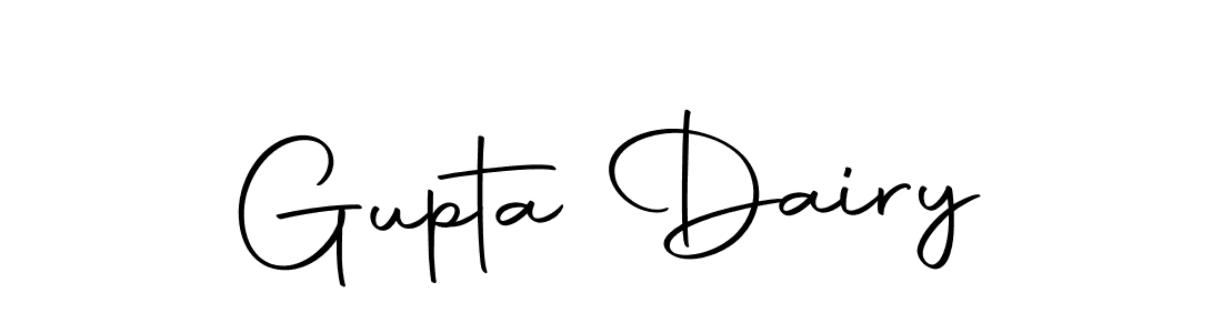 Autography-DOLnW is a professional signature style that is perfect for those who want to add a touch of class to their signature. It is also a great choice for those who want to make their signature more unique. Get Gupta Dairy name to fancy signature for free. Gupta Dairy signature style 10 images and pictures png