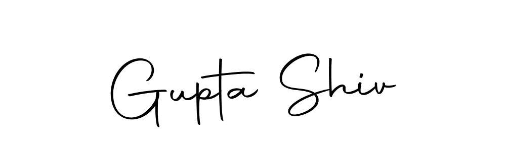 Also we have Gupta Shiv name is the best signature style. Create professional handwritten signature collection using Autography-DOLnW autograph style. Gupta Shiv signature style 10 images and pictures png