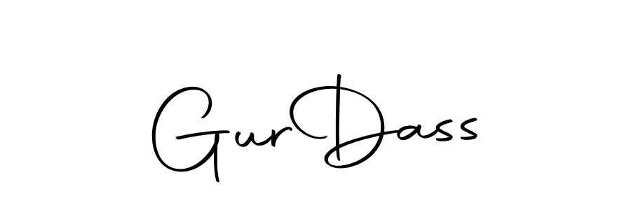 Make a beautiful signature design for name Gur  Dass. With this signature (Autography-DOLnW) style, you can create a handwritten signature for free. Gur  Dass signature style 10 images and pictures png