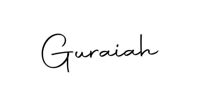 Here are the top 10 professional signature styles for the name Guraiah. These are the best autograph styles you can use for your name. Guraiah signature style 10 images and pictures png