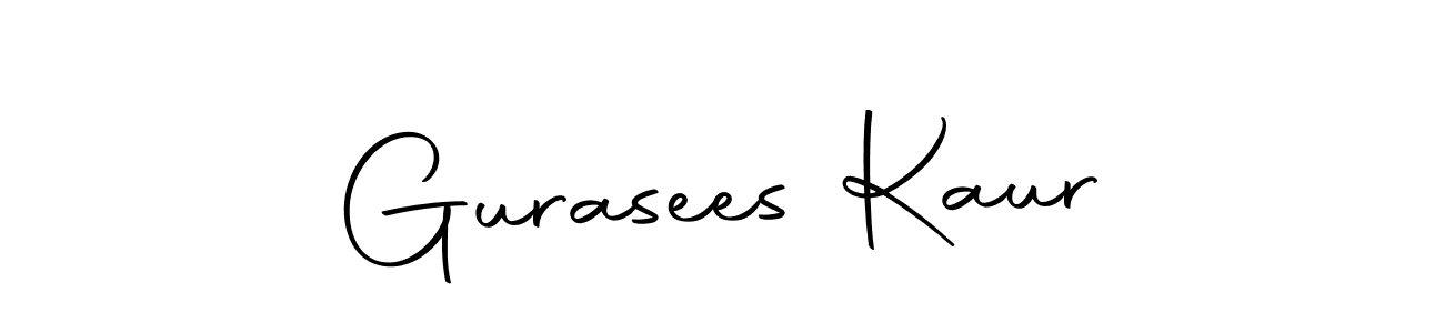 Make a beautiful signature design for name Gurasees Kaur. Use this online signature maker to create a handwritten signature for free. Gurasees Kaur signature style 10 images and pictures png