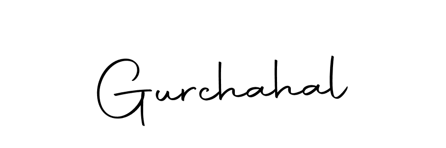 Create a beautiful signature design for name Gurchahal. With this signature (Autography-DOLnW) fonts, you can make a handwritten signature for free. Gurchahal signature style 10 images and pictures png