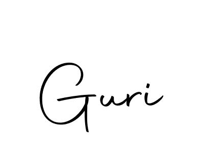 Make a beautiful signature design for name Guri. With this signature (Autography-DOLnW) style, you can create a handwritten signature for free. Guri signature style 10 images and pictures png