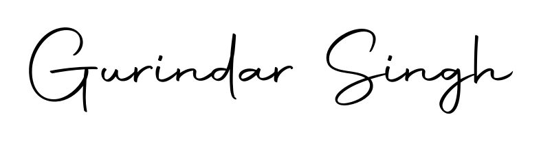 A dynamic signature style for Gurindar Singh using Autography-DOLnW script. Designed to look authentic, handwritten, and professional. Gurindar Singh signature style 10 images and pictures png