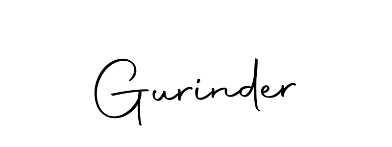 How to make Gurinder signature? Autography-DOLnW is a professional autograph style. Create handwritten signature for Gurinder name. Gurinder signature style 10 images and pictures png