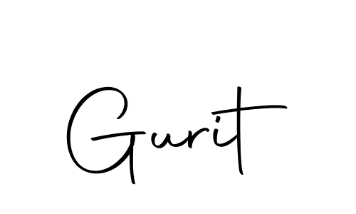 Create a beautiful signature design for name Gurit. With this signature (Autography-DOLnW) fonts, you can make a handwritten signature for free. Gurit signature style 10 images and pictures png