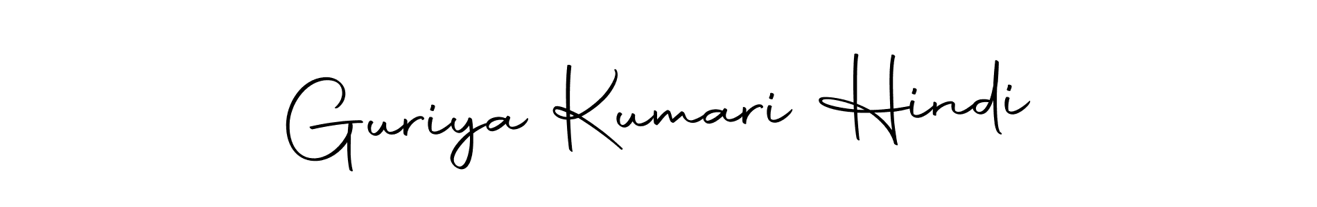 The best way (Autography-DOLnW) to make a short signature is to pick only two or three words in your name. The name Guriya Kumari Hindi include a total of six letters. For converting this name. Guriya Kumari Hindi signature style 10 images and pictures png