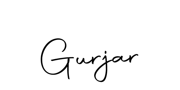 How to make Gurjar signature? Autography-DOLnW is a professional autograph style. Create handwritten signature for Gurjar name. Gurjar signature style 10 images and pictures png