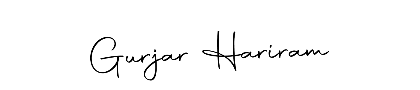 Design your own signature with our free online signature maker. With this signature software, you can create a handwritten (Autography-DOLnW) signature for name Gurjar Hariram. Gurjar Hariram signature style 10 images and pictures png