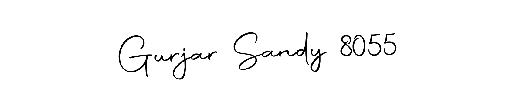 You can use this online signature creator to create a handwritten signature for the name Gurjar Sandy 8055. This is the best online autograph maker. Gurjar Sandy 8055 signature style 10 images and pictures png