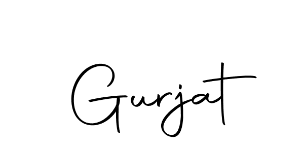 You should practise on your own different ways (Autography-DOLnW) to write your name (Gurjat) in signature. don't let someone else do it for you. Gurjat signature style 10 images and pictures png