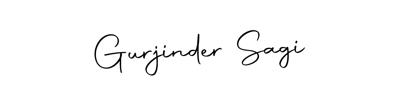 Create a beautiful signature design for name Gurjinder Sagi. With this signature (Autography-DOLnW) fonts, you can make a handwritten signature for free. Gurjinder Sagi signature style 10 images and pictures png