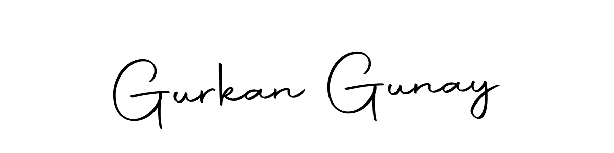 Also we have Gurkan Gunay name is the best signature style. Create professional handwritten signature collection using Autography-DOLnW autograph style. Gurkan Gunay signature style 10 images and pictures png