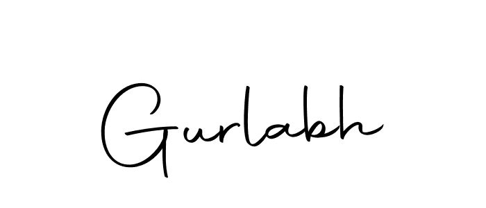 Make a beautiful signature design for name Gurlabh. With this signature (Autography-DOLnW) style, you can create a handwritten signature for free. Gurlabh signature style 10 images and pictures png