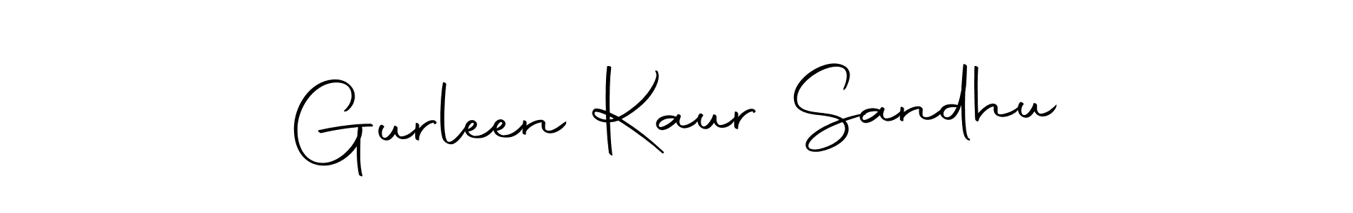 Make a beautiful signature design for name Gurleen Kaur Sandhu. Use this online signature maker to create a handwritten signature for free. Gurleen Kaur Sandhu signature style 10 images and pictures png