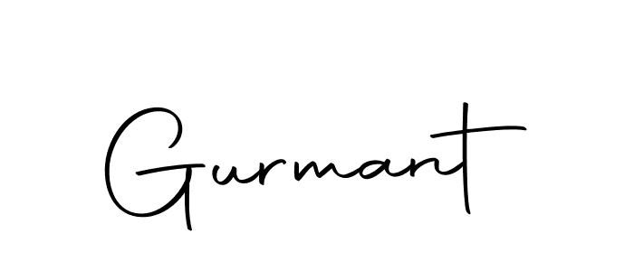 Make a beautiful signature design for name Gurmant. With this signature (Autography-DOLnW) style, you can create a handwritten signature for free. Gurmant signature style 10 images and pictures png