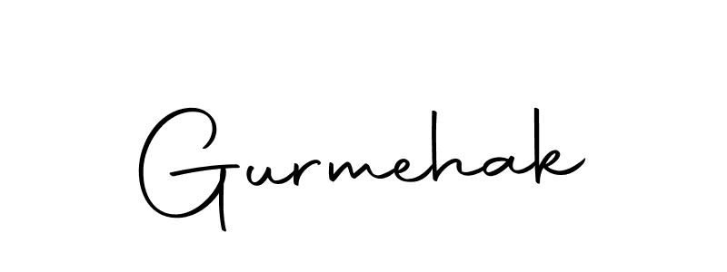Use a signature maker to create a handwritten signature online. With this signature software, you can design (Autography-DOLnW) your own signature for name Gurmehak. Gurmehak signature style 10 images and pictures png