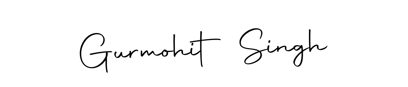 Make a beautiful signature design for name Gurmohit Singh. With this signature (Autography-DOLnW) style, you can create a handwritten signature for free. Gurmohit Singh signature style 10 images and pictures png