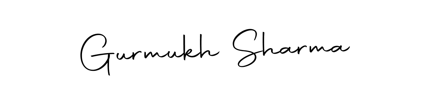 Use a signature maker to create a handwritten signature online. With this signature software, you can design (Autography-DOLnW) your own signature for name Gurmukh Sharma. Gurmukh Sharma signature style 10 images and pictures png