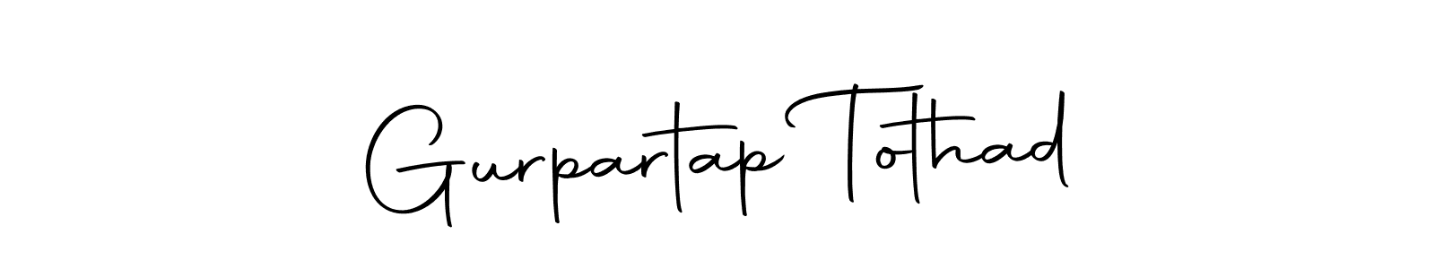 Gurpartap Tothad stylish signature style. Best Handwritten Sign (Autography-DOLnW) for my name. Handwritten Signature Collection Ideas for my name Gurpartap Tothad. Gurpartap Tothad signature style 10 images and pictures png