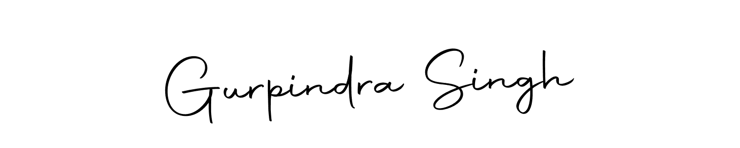 Create a beautiful signature design for name Gurpindra Singh. With this signature (Autography-DOLnW) fonts, you can make a handwritten signature for free. Gurpindra Singh signature style 10 images and pictures png