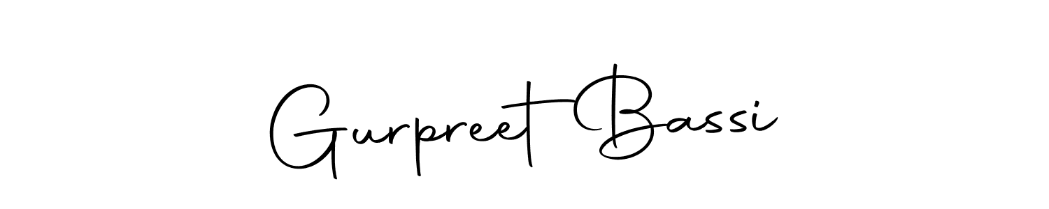 It looks lik you need a new signature style for name Gurpreet  Bassi. Design unique handwritten (Autography-DOLnW) signature with our free signature maker in just a few clicks. Gurpreet  Bassi signature style 10 images and pictures png