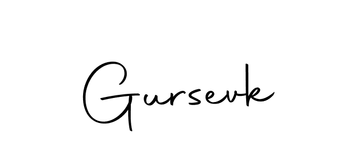 Also we have Gursevk name is the best signature style. Create professional handwritten signature collection using Autography-DOLnW autograph style. Gursevk signature style 10 images and pictures png