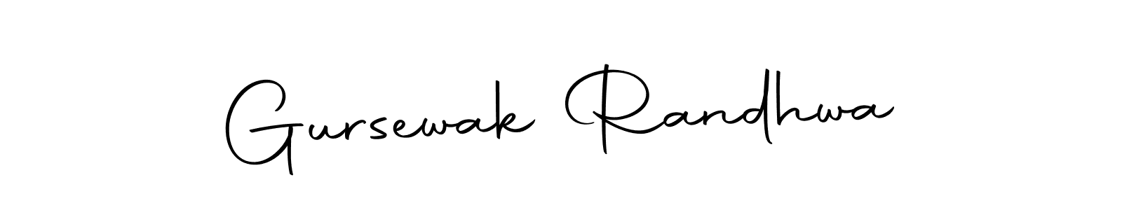 Make a beautiful signature design for name Gursewak Randhwa. With this signature (Autography-DOLnW) style, you can create a handwritten signature for free. Gursewak Randhwa signature style 10 images and pictures png