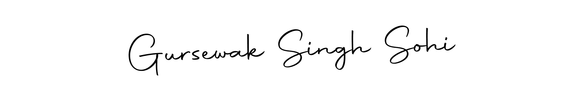 Make a beautiful signature design for name Gursewak Singh Sohi. Use this online signature maker to create a handwritten signature for free. Gursewak Singh Sohi signature style 10 images and pictures png