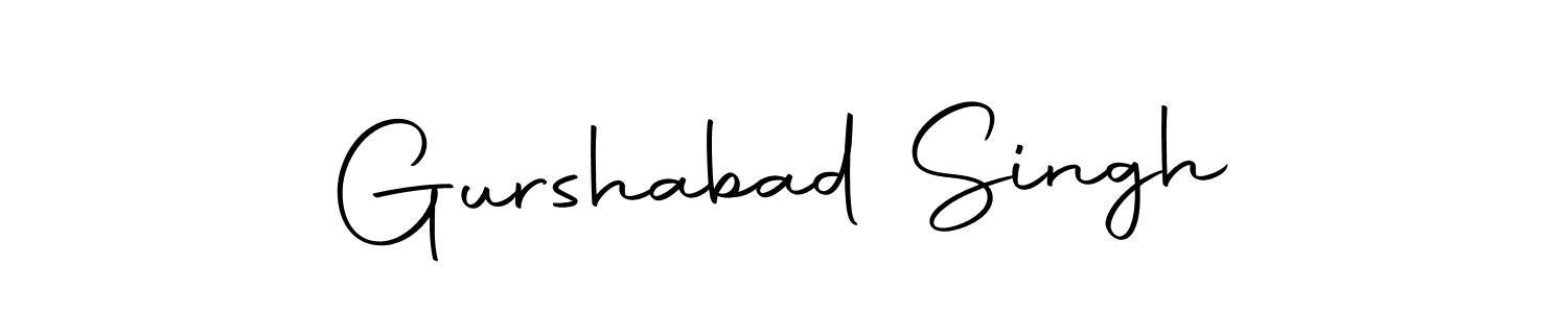 Gurshabad Singh stylish signature style. Best Handwritten Sign (Autography-DOLnW) for my name. Handwritten Signature Collection Ideas for my name Gurshabad Singh. Gurshabad Singh signature style 10 images and pictures png