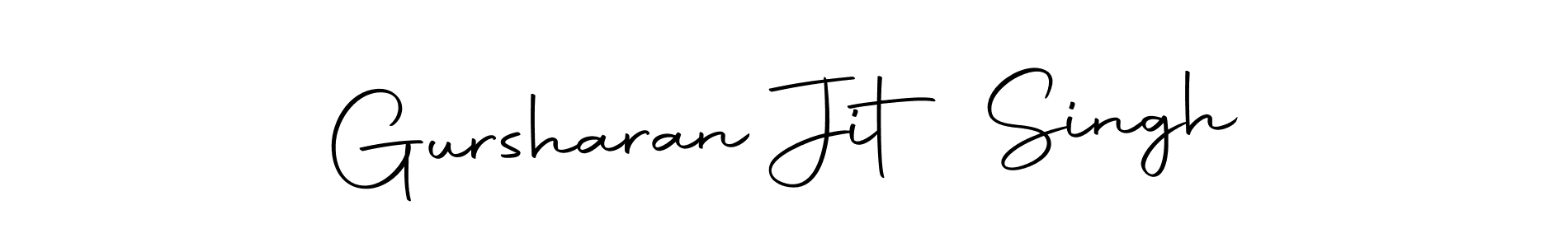 Make a beautiful signature design for name Gursharan Jit Singh. With this signature (Autography-DOLnW) style, you can create a handwritten signature for free. Gursharan Jit Singh signature style 10 images and pictures png