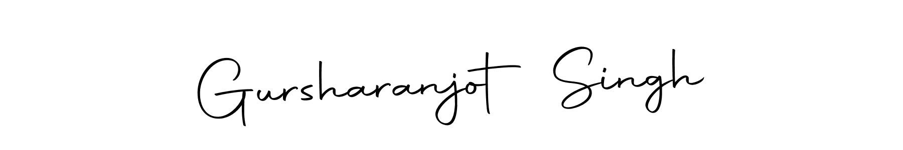 The best way (Autography-DOLnW) to make a short signature is to pick only two or three words in your name. The name Gursharanjot Singh include a total of six letters. For converting this name. Gursharanjot Singh signature style 10 images and pictures png