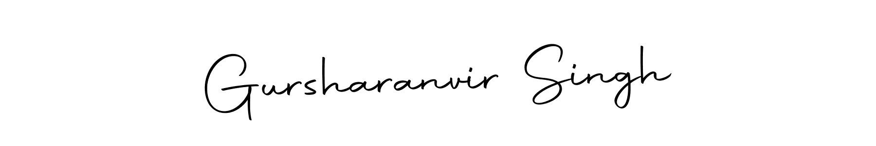 Gursharanvir Singh stylish signature style. Best Handwritten Sign (Autography-DOLnW) for my name. Handwritten Signature Collection Ideas for my name Gursharanvir Singh. Gursharanvir Singh signature style 10 images and pictures png