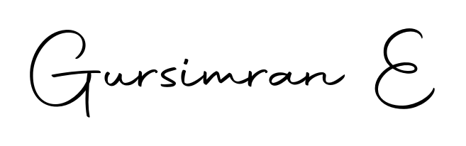 Quickly download Gursimran E name signature in high-resolution PNG using Autography-DOLnW style. Ready to insert into PDFs and online applications. Gursimran E signature style 10 images and pictures png