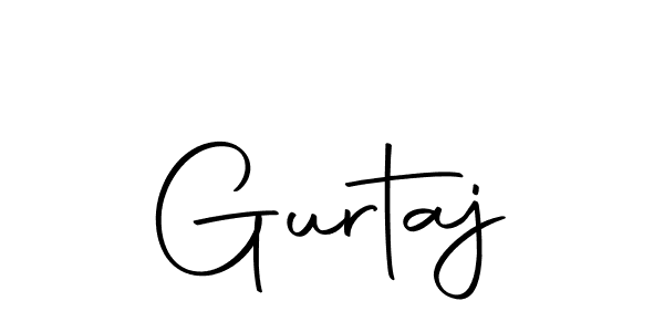 How to make Gurtaj name signature. Use Autography-DOLnW style for creating short signs online. This is the latest handwritten sign. Gurtaj signature style 10 images and pictures png