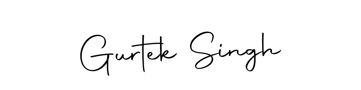 Gurtek Singh stylish signature style. Best Handwritten Sign (Autography-DOLnW) for my name. Handwritten Signature Collection Ideas for my name Gurtek Singh. Gurtek Singh signature style 10 images and pictures png