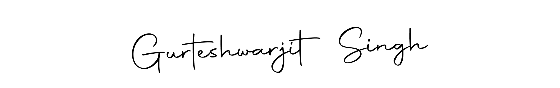 Create a beautiful signature design for name Gurteshwarjit Singh. With this signature (Autography-DOLnW) fonts, you can make a handwritten signature for free. Gurteshwarjit Singh signature style 10 images and pictures png