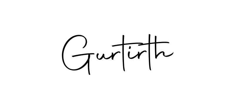 Create a beautiful signature design for name Gurtirth. With this signature (Autography-DOLnW) fonts, you can make a handwritten signature for free. Gurtirth signature style 10 images and pictures png