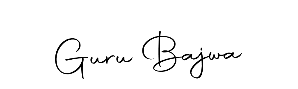 You can use this online signature creator to create a handwritten signature for the name Guru Bajwa. This is the best online autograph maker. Guru Bajwa signature style 10 images and pictures png