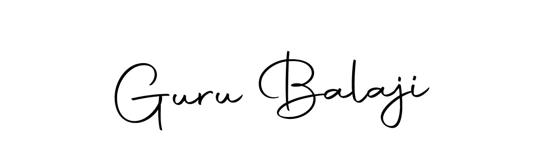 Create a beautiful signature design for name Guru Balaji. With this signature (Autography-DOLnW) fonts, you can make a handwritten signature for free. Guru Balaji signature style 10 images and pictures png