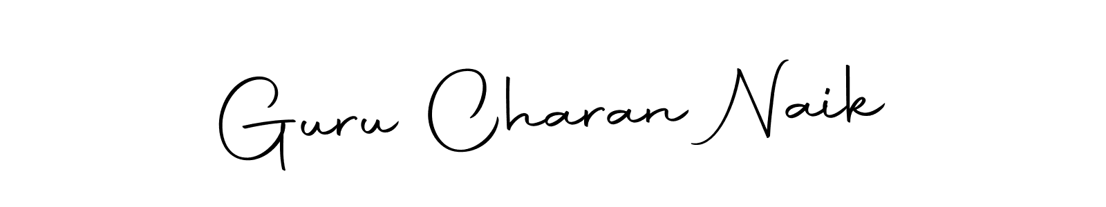 Design your own signature with our free online signature maker. With this signature software, you can create a handwritten (Autography-DOLnW) signature for name Guru Charan Naik. Guru Charan Naik signature style 10 images and pictures png