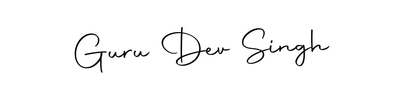 Make a beautiful signature design for name Guru Dev Singh. With this signature (Autography-DOLnW) style, you can create a handwritten signature for free. Guru Dev Singh signature style 10 images and pictures png