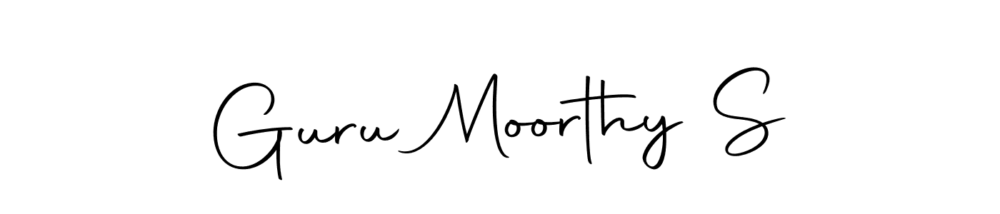 The best way (Autography-DOLnW) to make a short signature is to pick only two or three words in your name. The name Guru Moorthy S include a total of six letters. For converting this name. Guru Moorthy S signature style 10 images and pictures png