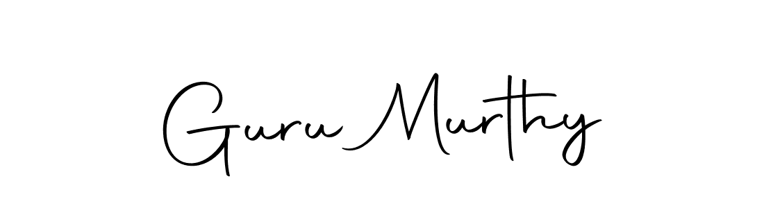 Make a beautiful signature design for name Guru Murthy. With this signature (Autography-DOLnW) style, you can create a handwritten signature for free. Guru Murthy signature style 10 images and pictures png