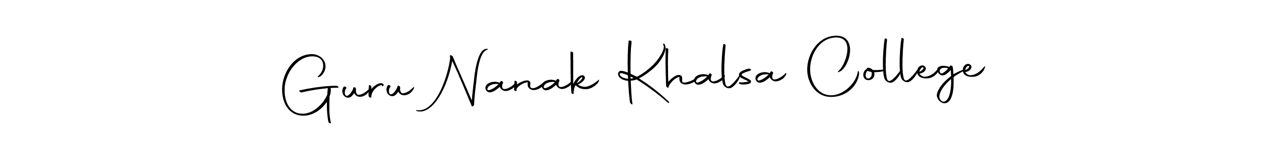 It looks lik you need a new signature style for name Guru Nanak Khalsa College. Design unique handwritten (Autography-DOLnW) signature with our free signature maker in just a few clicks. Guru Nanak Khalsa College signature style 10 images and pictures png