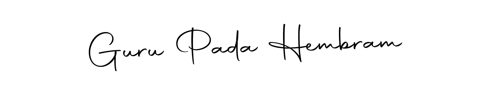 Autography-DOLnW is a professional signature style that is perfect for those who want to add a touch of class to their signature. It is also a great choice for those who want to make their signature more unique. Get Guru Pada Hembram name to fancy signature for free. Guru Pada Hembram signature style 10 images and pictures png