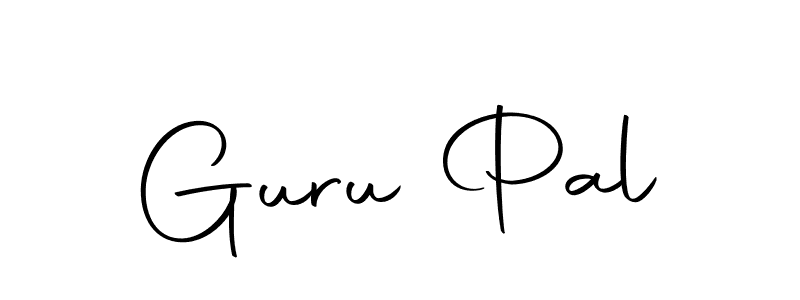 Use a signature maker to create a handwritten signature online. With this signature software, you can design (Autography-DOLnW) your own signature for name Guru Pal. Guru Pal signature style 10 images and pictures png