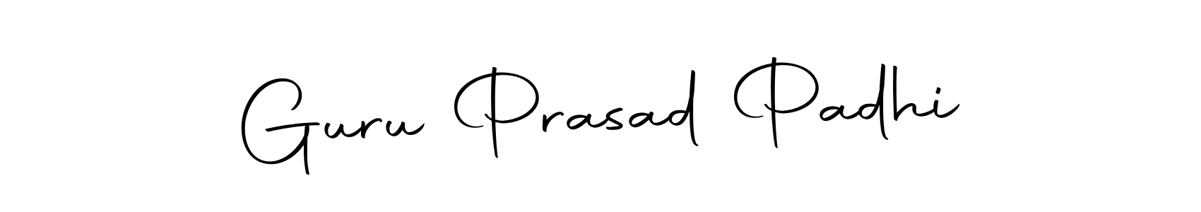 Guru Prasad Padhi stylish signature style. Best Handwritten Sign (Autography-DOLnW) for my name. Handwritten Signature Collection Ideas for my name Guru Prasad Padhi. Guru Prasad Padhi signature style 10 images and pictures png