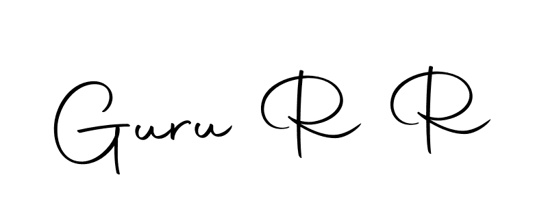 This is the best signature style for the Guru R R name. Also you like these signature font (Autography-DOLnW). Mix name signature. Guru R R signature style 10 images and pictures png